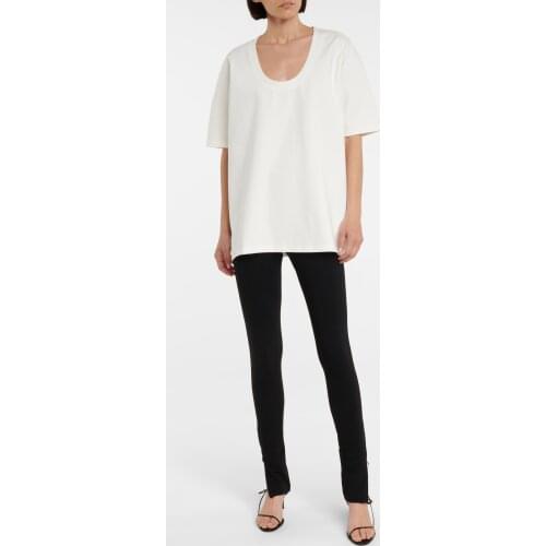 Totem* Heav* 21 spring/summer oversized pure cotton classic U-neck T-shirt