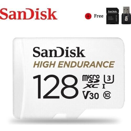 SanDisk Memory Card High Endurance Micro SD Card 256GB 128GB MicroSD Card 64GB 32GB TF SDHC/SDXC Class10 Card For Monitor Video