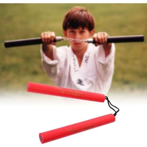 Nunchucks Foam 10" Padded Ninja Karate Martial Arts Training Practice Dragon New
