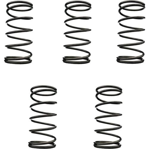 5PCS, Compressed Springs, 3mm Wire Diameter x 38mm Outer Diameter x (20-100)mm Free Length, Spring Steel Compressed Springs