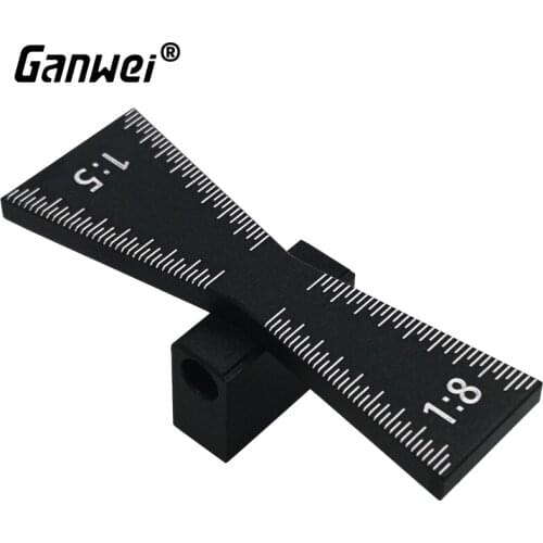 Ganwei Dovetail wire device all-aluminum one 1:5 1:8 Woodworking Tool