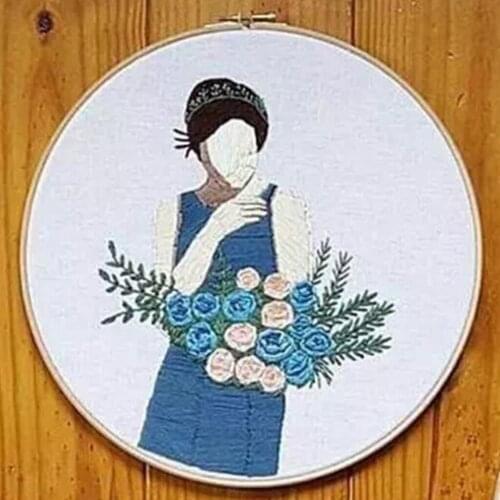 Counted Cross Stitch Kit Stamped Special Design for Home Restaurant Decoration