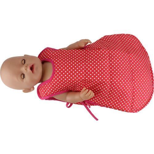 4Color Sleeping Bag Doll clothes Wear fit 43cm/17inch Baby Doll, Children best Birthday Gift(only sell bag)