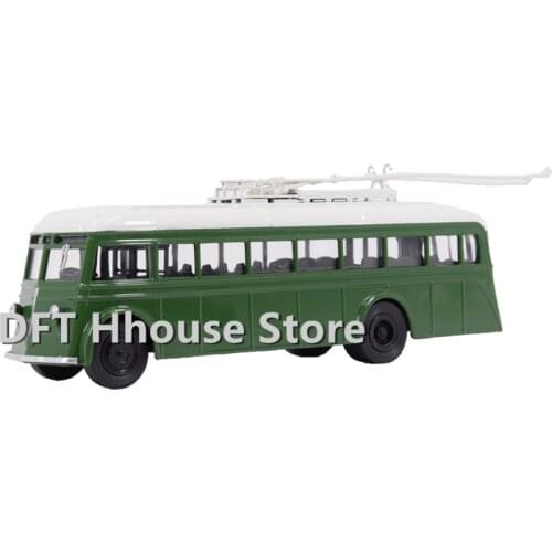 1: 43 Soviet Union Simulation Alloy Toy Bus car YATB-1 Bus car Model Children Toys Bus car Decorations Ornaments