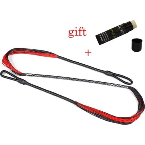 1pcs 67.5CM Strand 28 Archery Crossbow String+String wax For Outdoor Sports Shooting Hunting Crossbow Bow