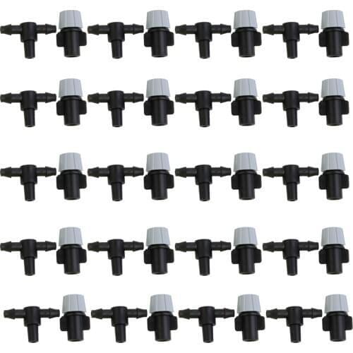 20pcs Sprinkler Heads Nozzle and Tee Joints Set for Garden Watering Irrigation