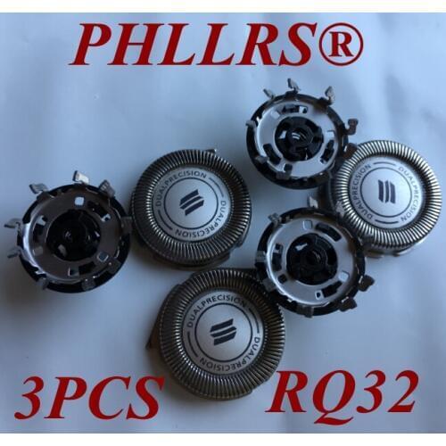 3Pcs RQ32 Replacement Head razor blade for Philips Norelco shaver RQ11 YS527 YS534 YS536 YQ300 YQ306 YQ308 YQ318 RQ1150 RQ1160