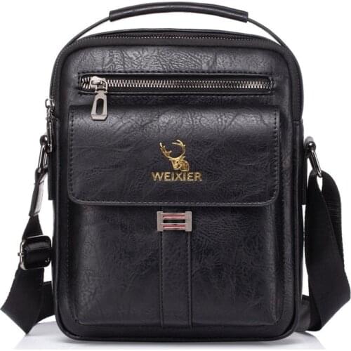Brand Men Shoulder Bags Fashion Crossbody Bag High quality PU leather Man Casual Handbags designer bag For Male Messenger Bags