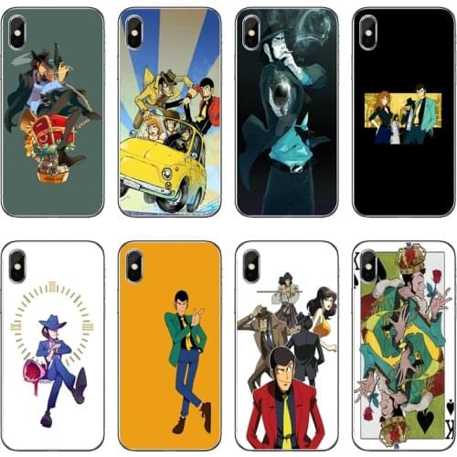 Cartoon Lupin III Silicone Phone Case For Xiaomi Redmi 9T 9C 9A 7 7A K20 6 6A S2 Redmi Note 9S 9T 9 8 8T 7 6 5A Pro
