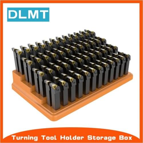 1PC Turning Tool Holder Storage Box 16x16 20x20 25x25 32x32 External Lathe Tools Boxing Bar Rigid Plastics Grooving Tool Holder