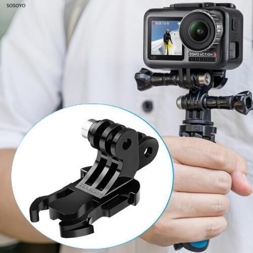 Double-headed J-Hook Backpack Buckle Quick Release Mount Buckle Clip Adapter For GoPro SJCAM DJI Osmo Action Camera Accessories
