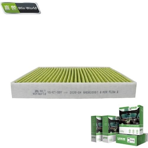 Activated carbon Air Conditioner External Cabin Filter for HONDA CITY Saloon 80292-TGO-Q01/A01