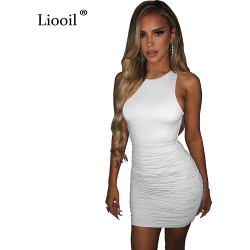 Liooil Red Summer Dresses