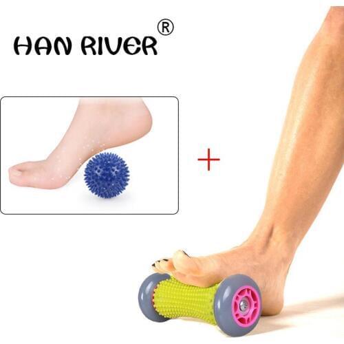 HANRIVER Yoga massage wheel hand plantar fascia relax roller drum foot muscle soreness H0106