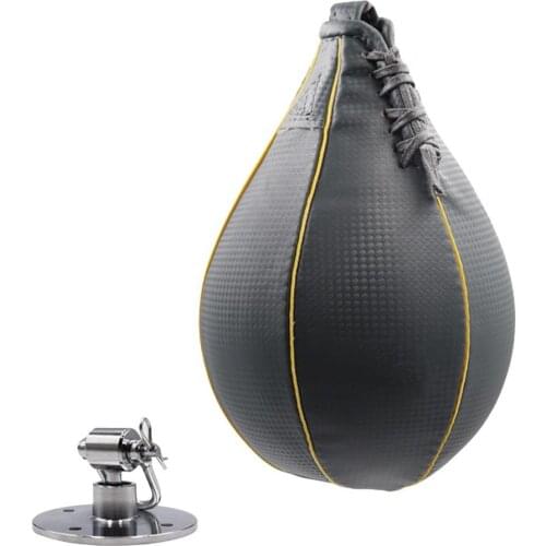 Sandbags Swivel + Speed Ball Fitness Boxing Pear Speed Ball Set Reflex Boxing MMA Punching Speed Bag Speed Ball Accessory