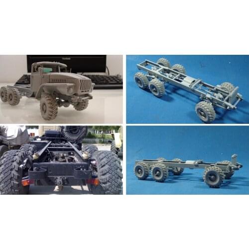 1 / 35 Modification of assembly model Tyres for URAL-4320 late type 2-2