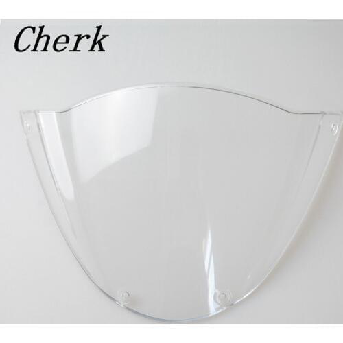 New Motorcycle Clear High Quality ABS Windscreen Windshield Double Bubble for Ducati Monster 696 2009-2013 10 11 12