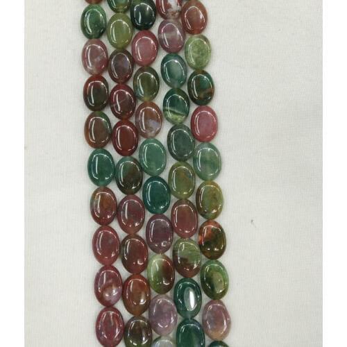 Wholesale 42pcs/lot Fashion good quality natural india onyx oval shape loose spacers beads 13x18mm for jewelry marking free