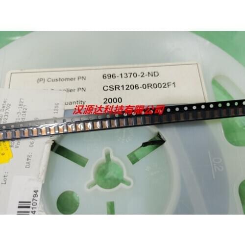 Original new 100% CSR1206-0R002F1 alloy resistance 1206 R002 0.002R 2MR 1% 1W (Inductor)