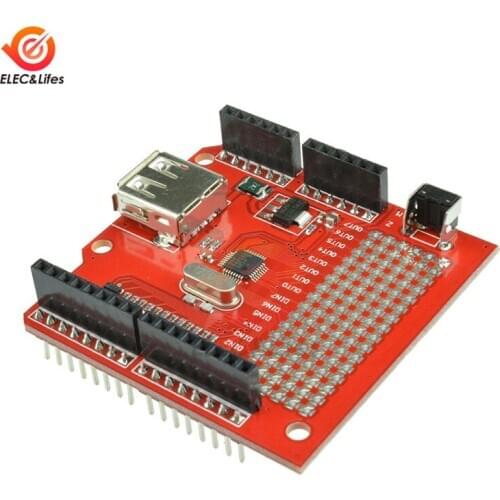 USB Host PCB Shield Expansion Board for Arduino MEGA USB-HOST Expansion Board