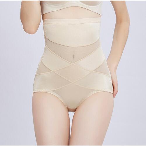 High Waist Shaped Pants Sliming Waist Belly Panties Postpartum Underwear Panties Shaping Panties Abdomen Silky Shapewear