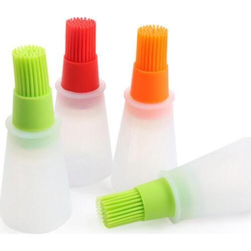 Silicone oil brush baking brush liquid oil pen cake butter bread pastry heat resisting BBQ brush LX8740