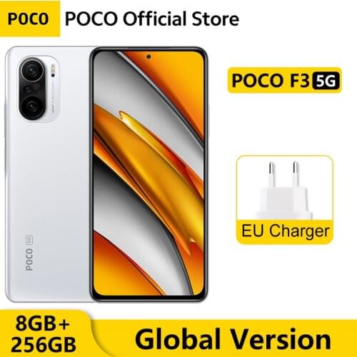 Global Version POCO F3 5G Smartphone 8GB 256GB Snapdragon 870 Octa Core 6.67" 120Hz E4 AMOLED Display 4520mAh 33W Dolby Atmos