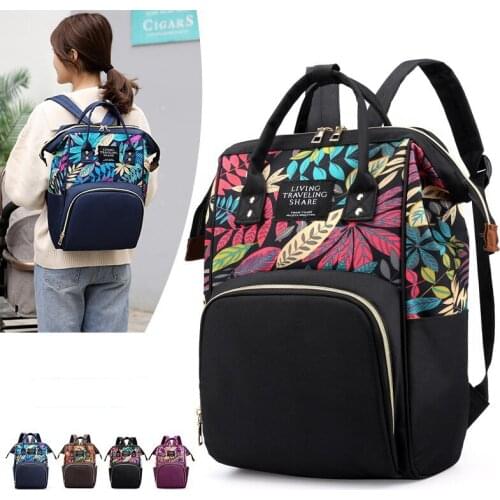 Diapers Bag For Mummy Multifunctional Mom Baby Travel Backpack Maternity Nappy Bag Large Capacity Nursing Bag For Stroller
