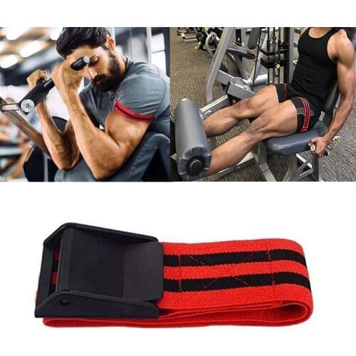 BFR Fitness Occlusion Training Bands Arm Leg Muscle Gym Equipment Bodybuilding Blood Flow Restriction Bands Sports Accessories