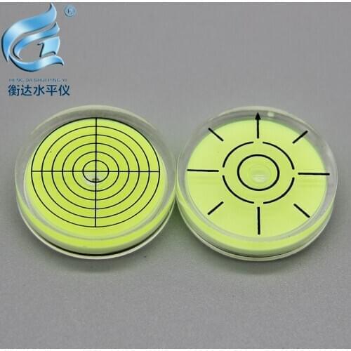 High-precision horizontal bubble portable level bubble plastic horizontal bubble 32*7mm