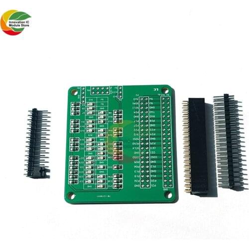 Ziqqucu for Raspberry Pi LED test board IO port adapter board for Raspberry Pi LED test board IO port test board adapter board