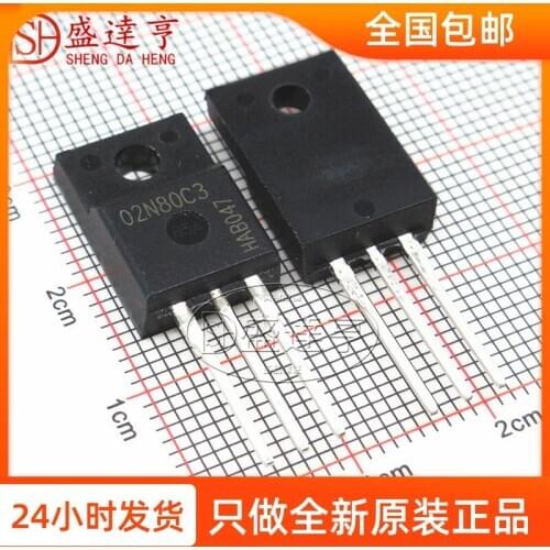 SPA02N80C3 02N80C3 2A 800V TO-220DIP MOSFET Transistor NEW Original In Stock