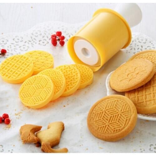 3D Silicone Biscuit Mould Food Grade Silicone Seal DIY Pastry Cake Biscuit Sealing Die Cut Candy Biscuit Mould Cooking Tool