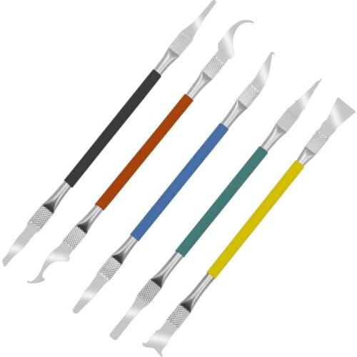 5PCS Cpu Nand Removal Graver Blade Glue Cleaning Pry Knife Phone Repair Tool for iPhone Motherboard BGA Maintenance Rework
