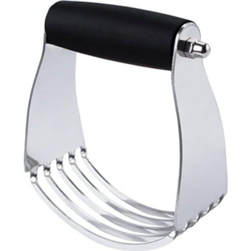 60Pcs Dough Blender Top Professional Pastry Cutter with Heavy Duty Stainless Steel Blades Baking Gadget