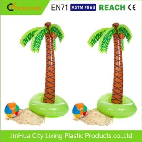 90cm Inflatable Tropical Palm Tree Pool Beach Party Decor Toy Outdoor Supplies