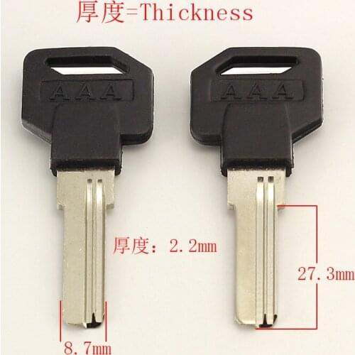 B260 House Home Door Empty Key blanks Locksmith Supplies Blank Keys 20 pieces/lot
