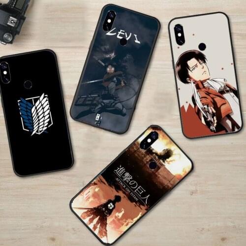 Attack on Titan Phone Case For Xiaomi Redmi note 4 4X 8T 9 9s 10 K20 K30 cc9 9t pro lite max