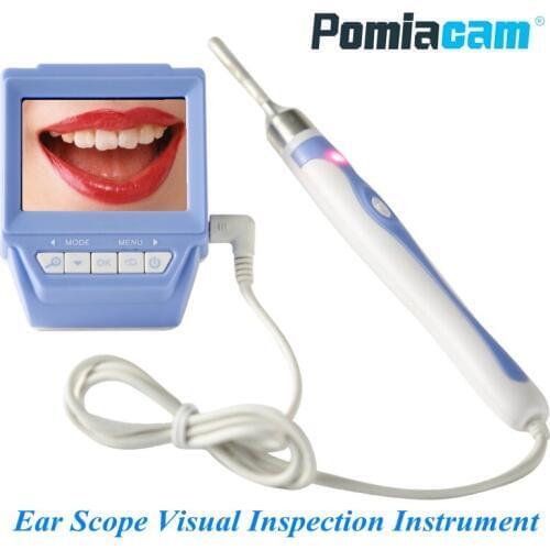 66B 3.9mm Lens Otoscope Ear Nose Scope Endoscope Camera 2.4" TFT LCD Recordable Oral Cavity Tester Visual Inspection Instrument