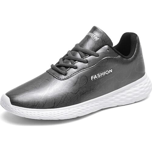 Zapatillas de deporte Adult Male Shoes Comfortable Gym Shoes Outdoor Men Tennis shoes leather Sneakers Breathable male Footwear