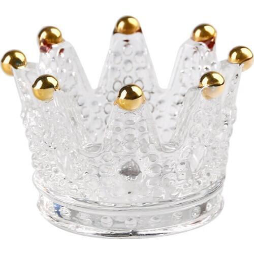 LANYUNER Decorative Glass Candlesticks