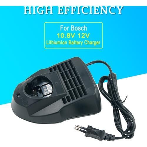 Max12V 10.8V AL1115CV Replacement Charger for Bosch Lithium Rechargeable Battery BAT411 BAT412A BAT413A 2 607 336 996 US/EU Plug