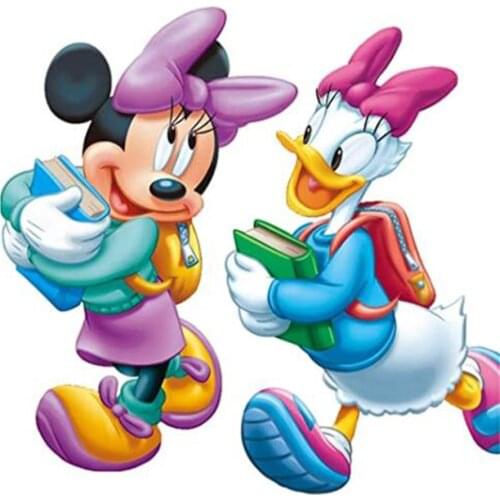 Disney DIY Full Diamond Diamond Painting Kit Donald Duck Children Room Decoration Mosaic Picture Cross Stitch Home Decoration