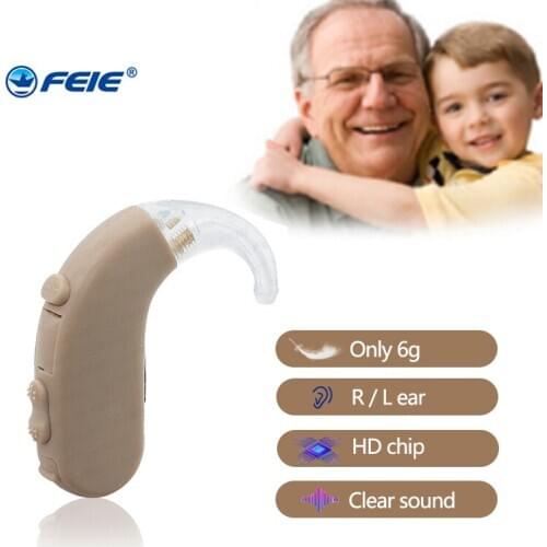 2020 New BTE Hearing Aid Ear Aids for the Elderly Digital Noise Reduction Ear Hearing Device Sound Amplifiers for Deafness S-303