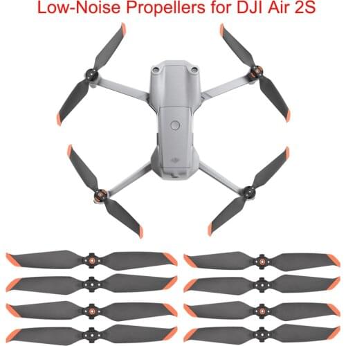 For DJI Air 2S Quick Release 7238 Propellers Paddle Blade Low-Noise Props Wing Fan Spare Part Brand New In Stock Accessories