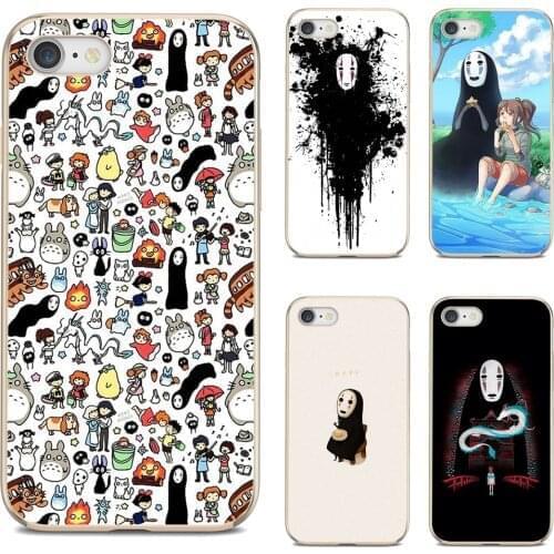 Silicone Bag Case For Huawei Mate 20 30 40 7 8 9 10 Lite Pro P Smart 2018 2019 Plus G7 G8 Kawaii-Ghibli-Doodle-Pattern-Character