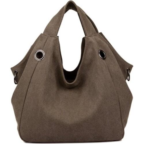 Vintage Women Canvas Totes Satchel Messenger Handbag Hobo Large Capacity Shoulder Bag New