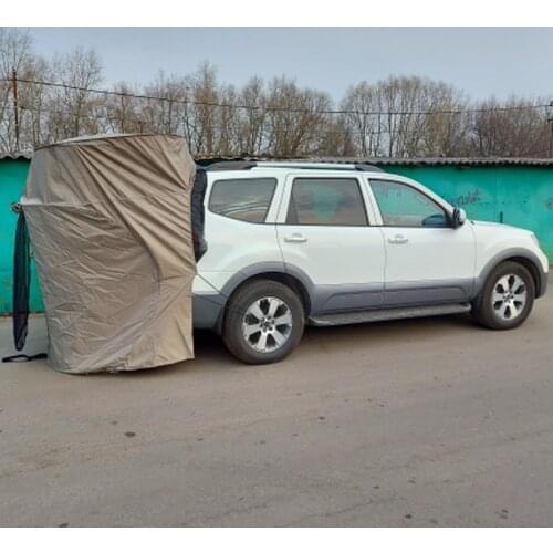 Car Rear Roof Outdoor Equipment Camping Tent Canopy Tail Ledger Picnic Awning Without Window For SUV Only