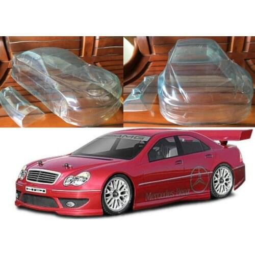 1/10 on road painted clear body for 1/10 HPI Meercedes HPI RS4 Sport