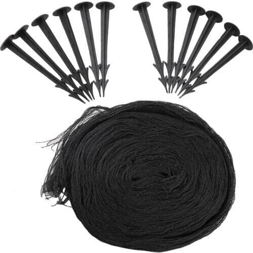 1pcs Black Anti Bird Mist Net Mesh Protection Fruit Crop Garden Catching Bird Net Not Hurt Bird Orchard Protection Bird Net Tool